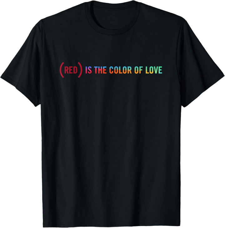 (RED) Originals PRIDE Collection - COLOR OF LOVE T-Shirt