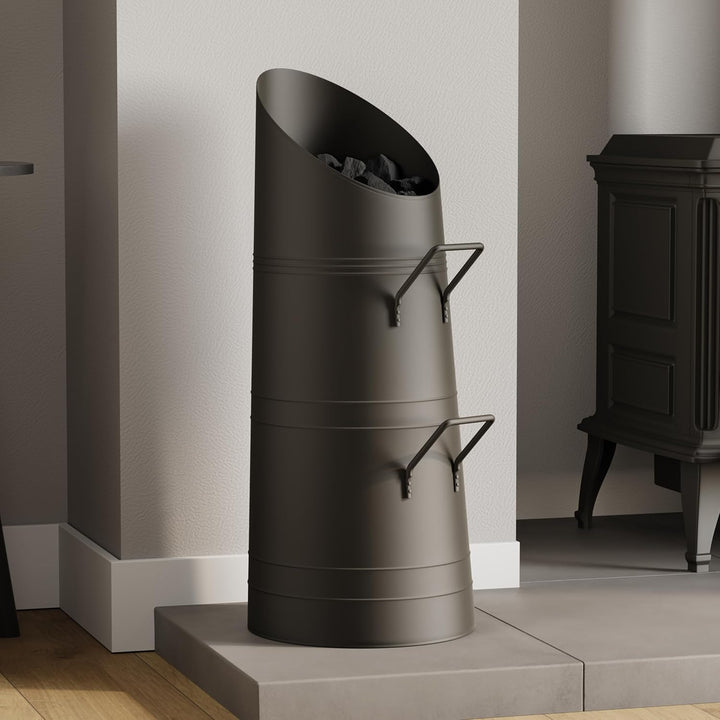 Home Discount Kohleneimer aus kostenloser Versand, Schwarz