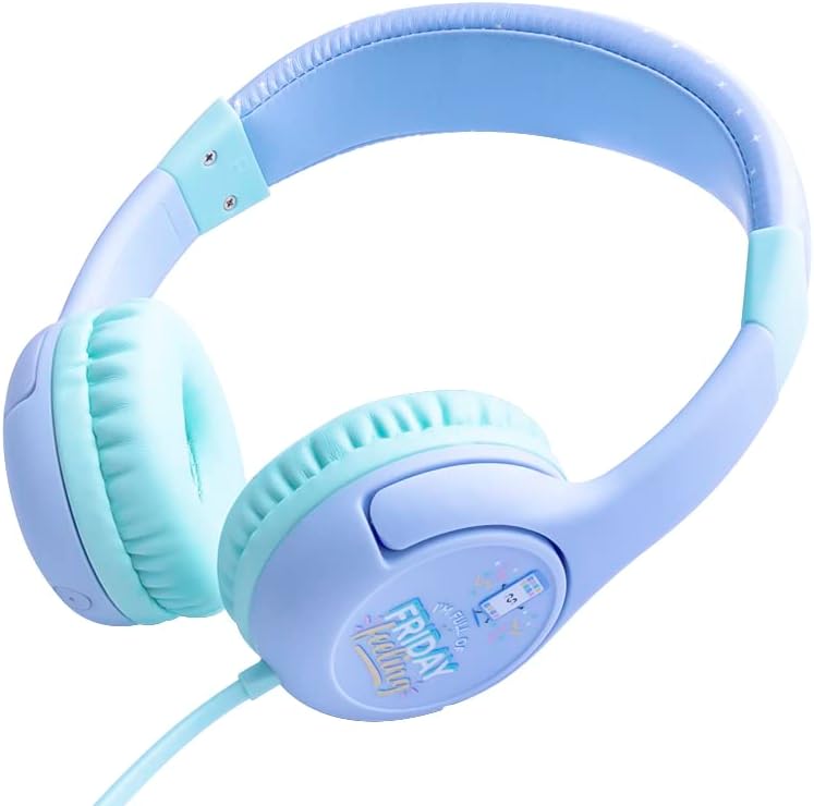 WONDEE Mr. Wonderful Kinder-Kopfhörer mit Kopfband und Lautstärkenbegrenzung von 85 dB, Mr Wonderful