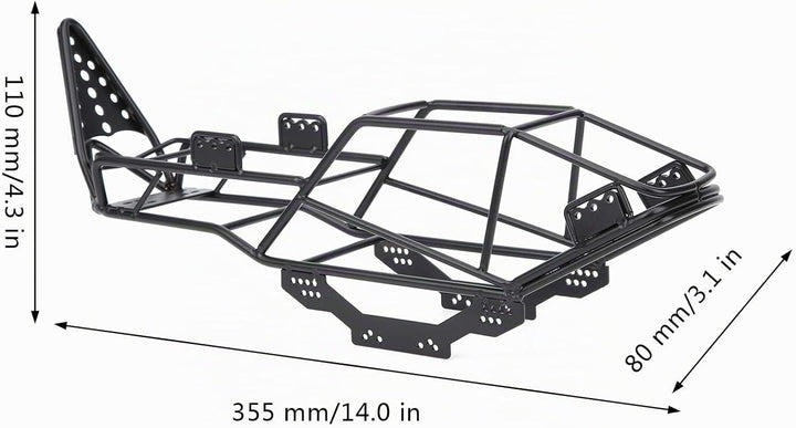 RC-Überrollkäfig, Metall-Überrollkäfig, Vollrohr-Rahmen, Karosserie-Chassis für Axial SCX10 1/10 RC