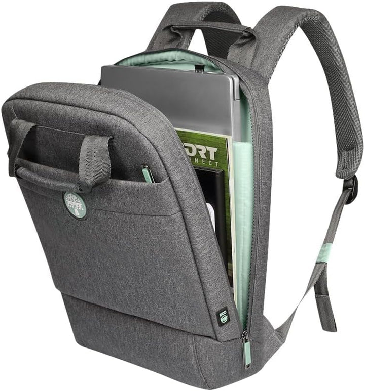 Port Designs Yosemite Eco Notebook case 35.6 cm (14) Backpack Grey