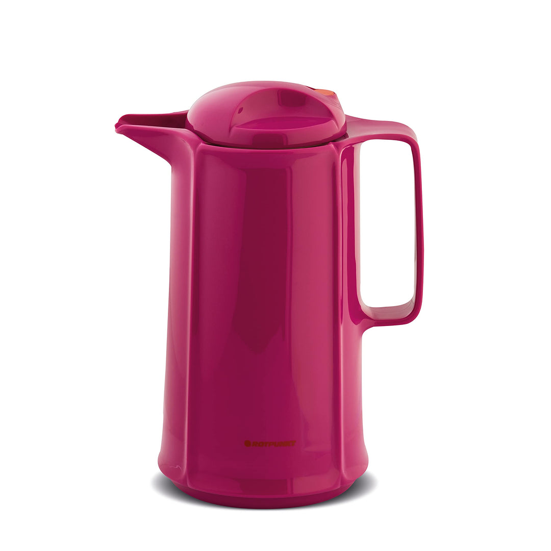 ROTPUNKT Isolierkanne 420 MARLIS 1,0 l | Zweifunktions-Drehverschluss | BPA Frei- gesundes trinken |