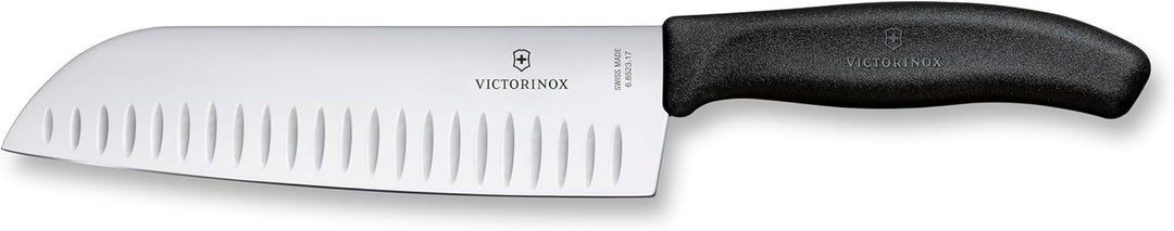 Victorinox Swiss Classic Profi Küchenmesser-Set, 2-teilig, Inkl. Gemüse- und Santokumesser, Universa