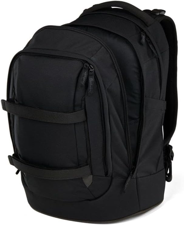 Satch Pack Pencil Slider Light Edition Schulrucksack Set 3tlg. inkl. Sportbeutel (Blackjack), Blackj