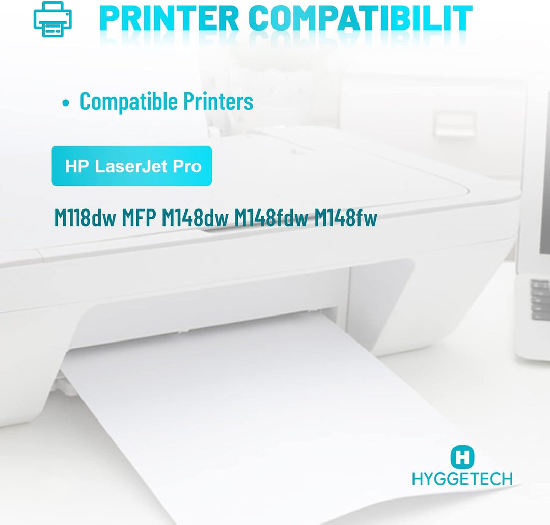 Hyggetech 2-Pack Compatible Toner Cartridge Replacement for HP CF294A 94A for HP Laserjet Pro M118dw