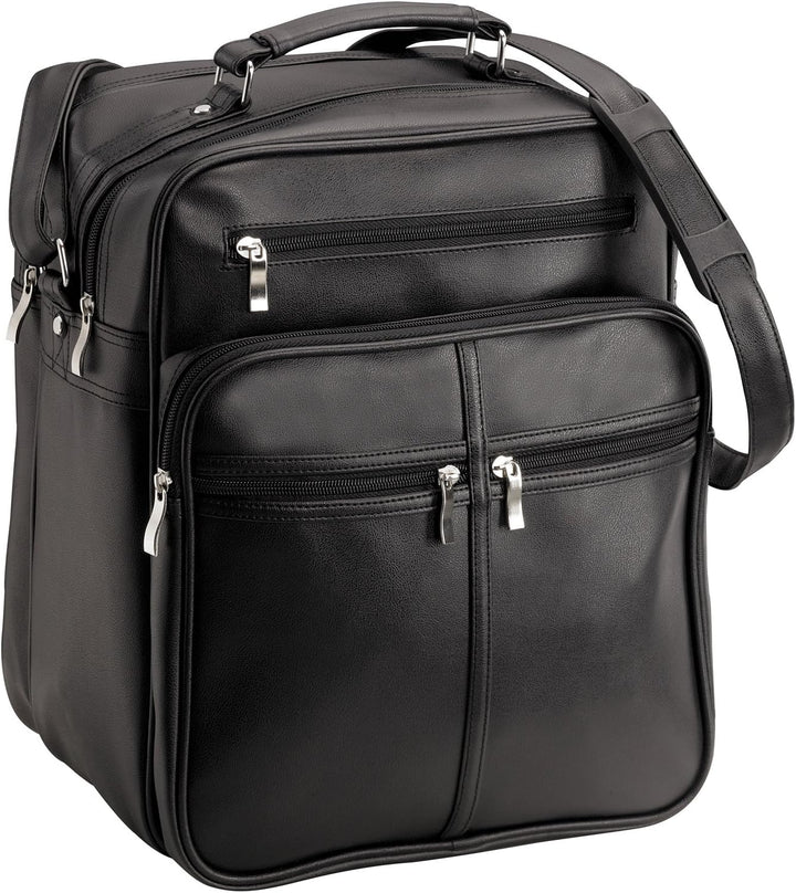 D&N Business Line Umhängetasche, 37 cm, 23L, Schwarz