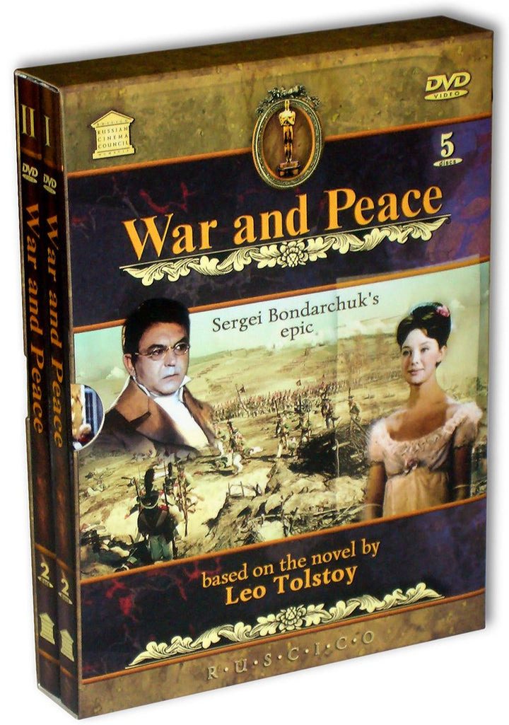 Vojna i mir (Krieg und Frieden) (Engl.: War and Peace) (RUSCICO) (5 DVD) (PAL) - russische Originalf