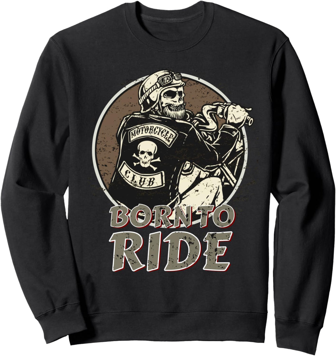 Chopper Rocker Motocross Motorrad Motorcross Sweatshirt