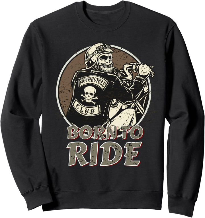 Chopper Rocker Motocross Motorrad Motorcross Sweatshirt