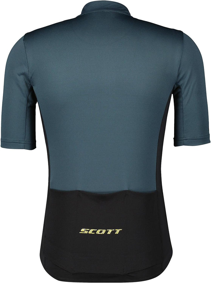 Scott Gravel Tuned Fahrrad Trikot kurz schwarz/grün 2023 S Schwarz, S Schwarz