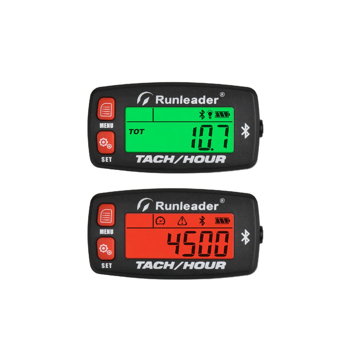 Runleader Digital Bluetooth Stundenzähler Tachometer, Mobile Fernbedienung RPM/Stundenzähler, Batter