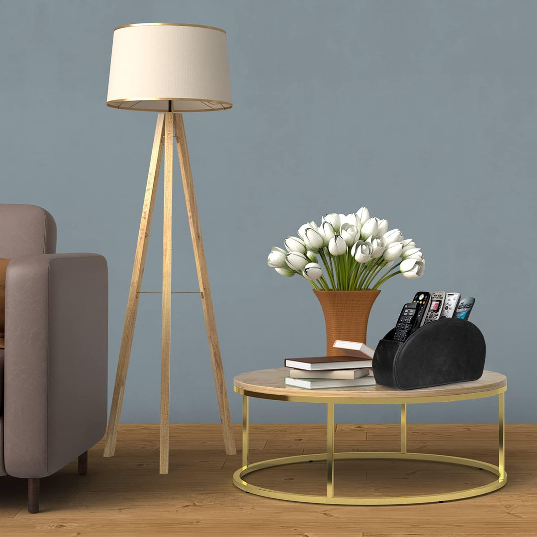 Londo Fernbedienungshalter mit 5 Taschen - Platz für DVD, Blu-Ray, TV, oder Apple TV Fernbedienungen