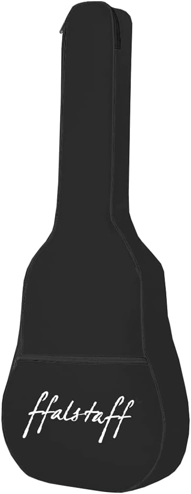 Klassische/akustische Gitarrentasche, 91 cm_Schwarz, gitarrentasche