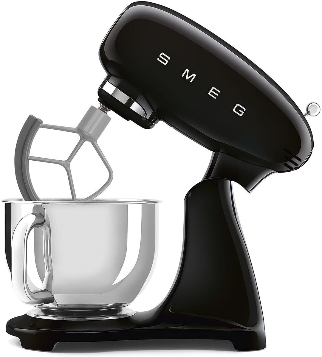 Küchenmaschine, 4,8 l, 1000 W, Schwarz, SMF05BLU SMEG