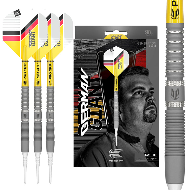 Target Darts Soft.G.ClemensG2 2023 19g Grau, 19G