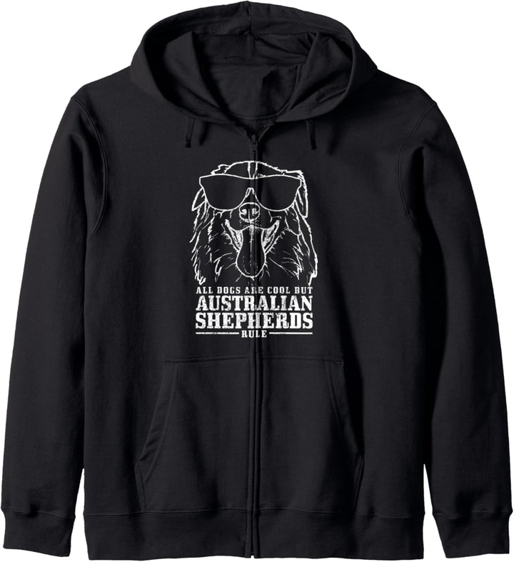 Australian Shepherd Spruch Lustig Hund Kapuzenjacke