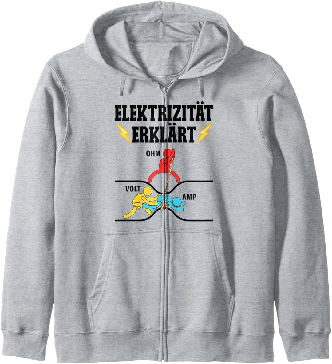 Elektriker Grafik Geschenk Grafik Gadget Lustig Geschenkidee Kapuzenjacke
