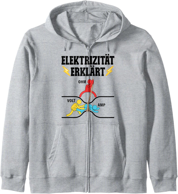 Elektriker Grafik Geschenk Grafik Gadget Lustig Geschenkidee Kapuzenjacke