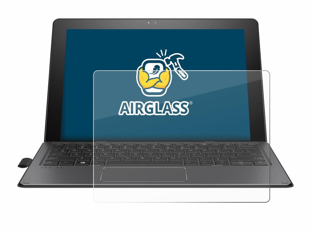 BROTECT Schutzglas für HP Pro x2 612 G2 Schutzfolie Panzer-Folie Glas [Extrem Kratzfest 9H, Anti-Fin