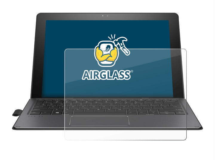 BROTECT Schutzglas für HP Pro x2 612 G2 Schutzfolie Panzer-Folie Glas [Extrem Kratzfest 9H, Anti-Fin