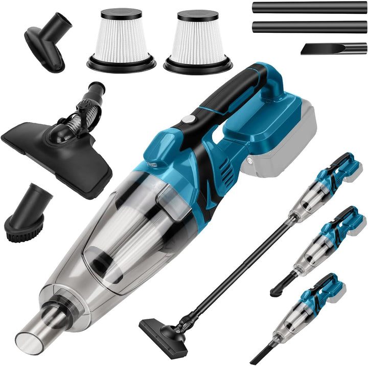 Akku Handstaubsauger,Akku Staubsauger für Makita 18V Batterie,10000Pa 4-in-1 Multifunktionaler Staub