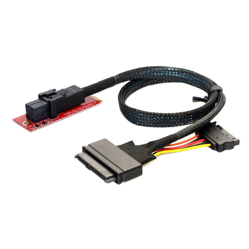 Chenyang M.2 to U.2 U2 SFF-8639 NVME PCIe SSD Kabel + Adapter für Mainboard Intel SSD 750 p3600 p370