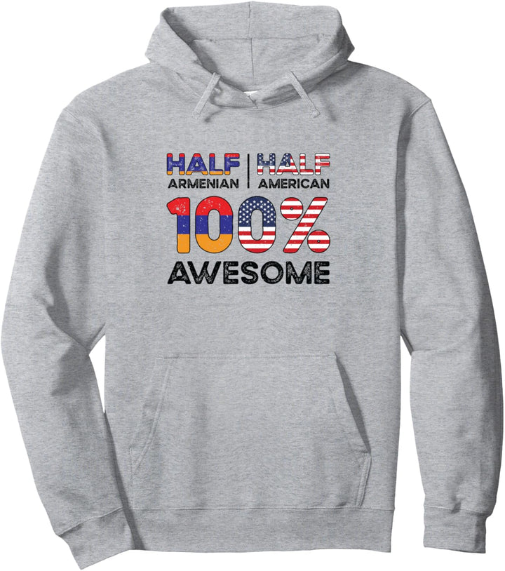 Armenische amerikanische Patrioten, USA, gewachsen, Armenien, US-Flagge Pullover Hoodie