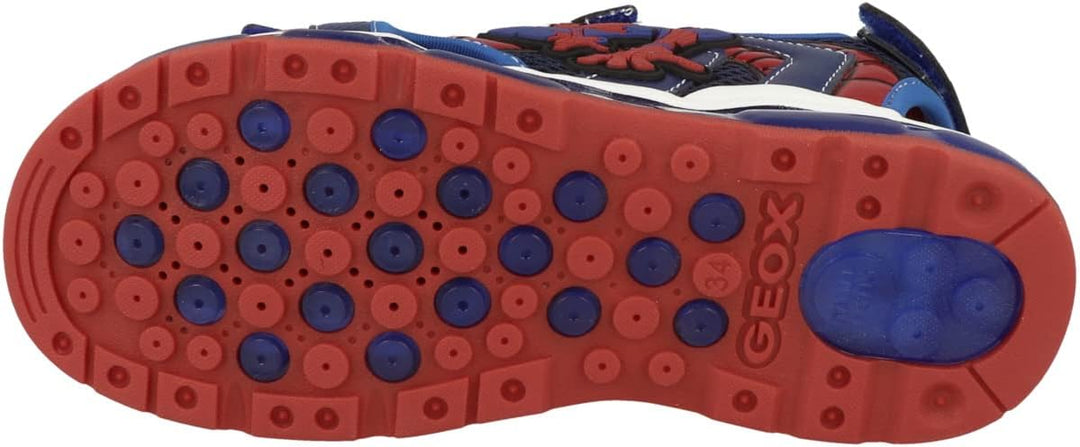 Geox Jungen J Android Boy Sandal 31 EU Navy Royal, 31 EU Navy Royal