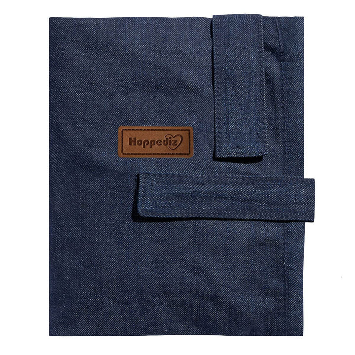Hoppediz Wickelmax, die Wickelunterlage für unterwegs, Dark Denim Single, Single