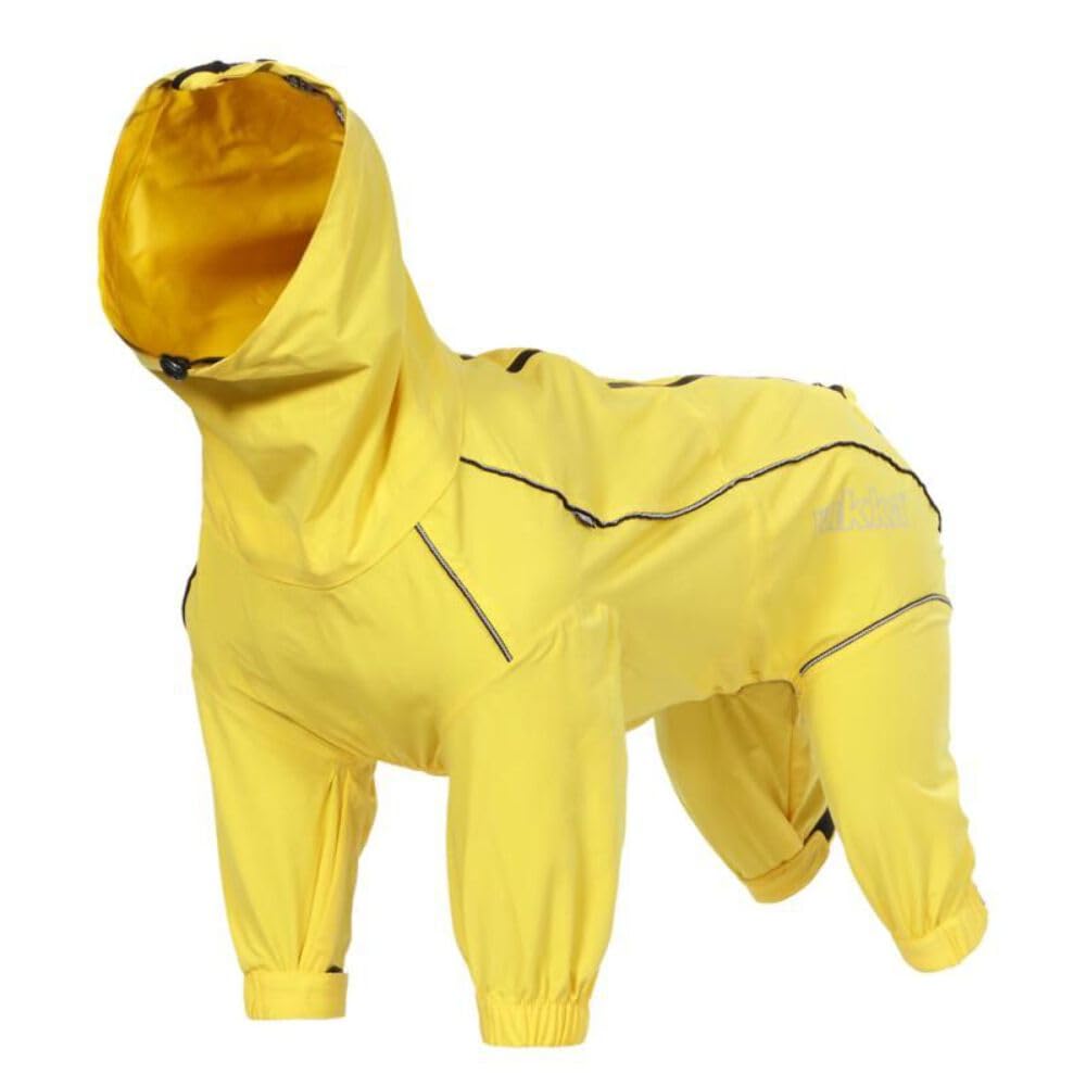 Rukka Pets Hunde- und Welpenmantel – Schutzoverall – Gelb, Grösse 30 gelb 30, gelb 30