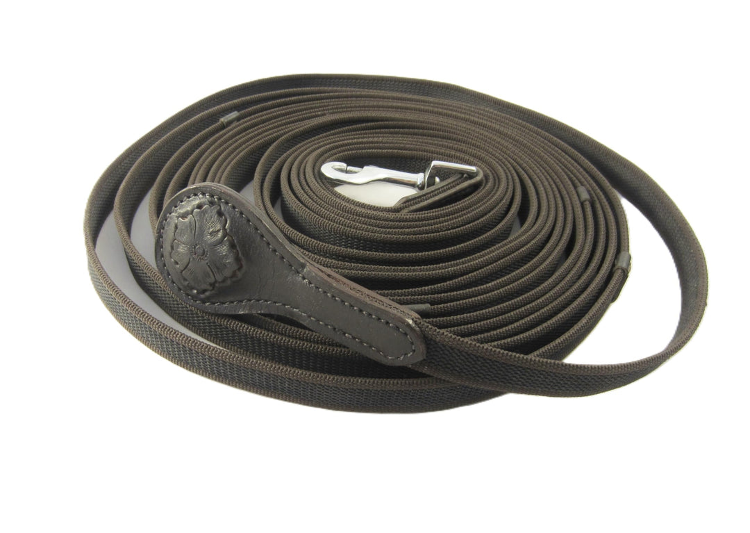 Longe - Longierleine Blossom 8 m Farbe braun, braun
