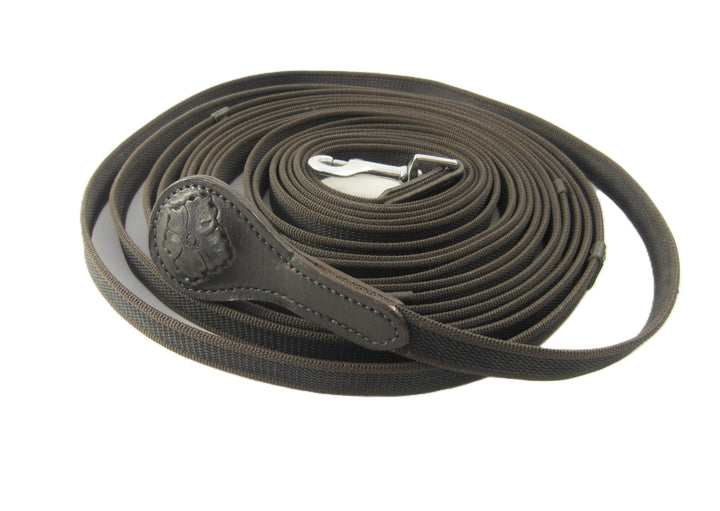 Longe - Longierleine Blossom 8 m Farbe braun, braun