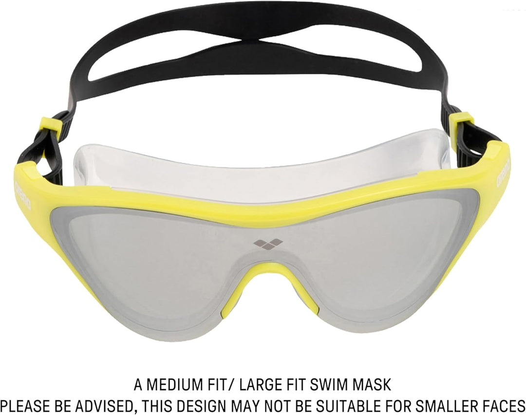 ARENA Unisex The One Mask Mirror Mask (1er Pack) Einheitsgrösse Grün, Einheitsgrösse Grün