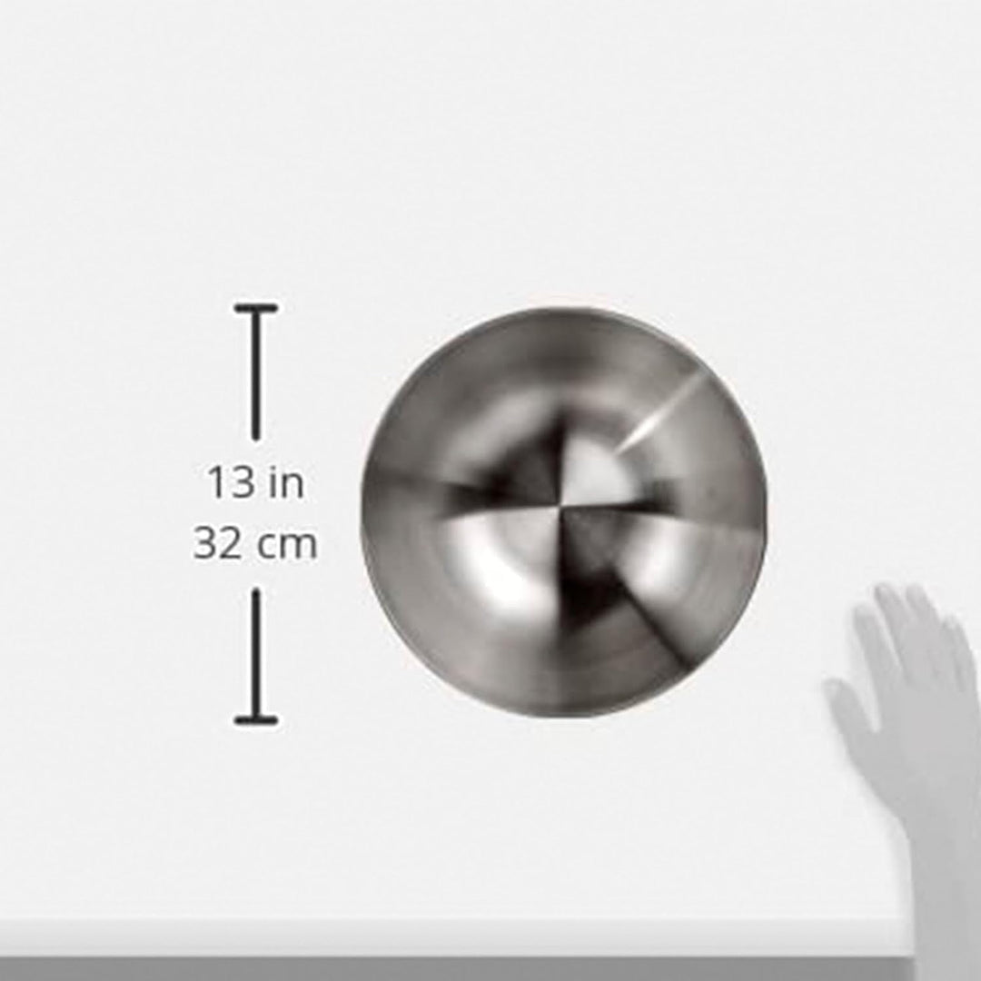 IBILI BOL INOX BISTROT 30 CMS, Stainless Steel, Rezeptheft, 30 x 30 x 5 cm, 30 x 30 x 5 cm
