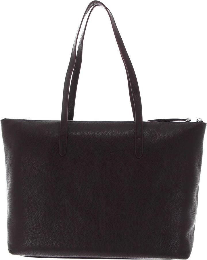Coccinelle Leder Schultertasche Gleen Handbag Darkbrown, Darkbrown
