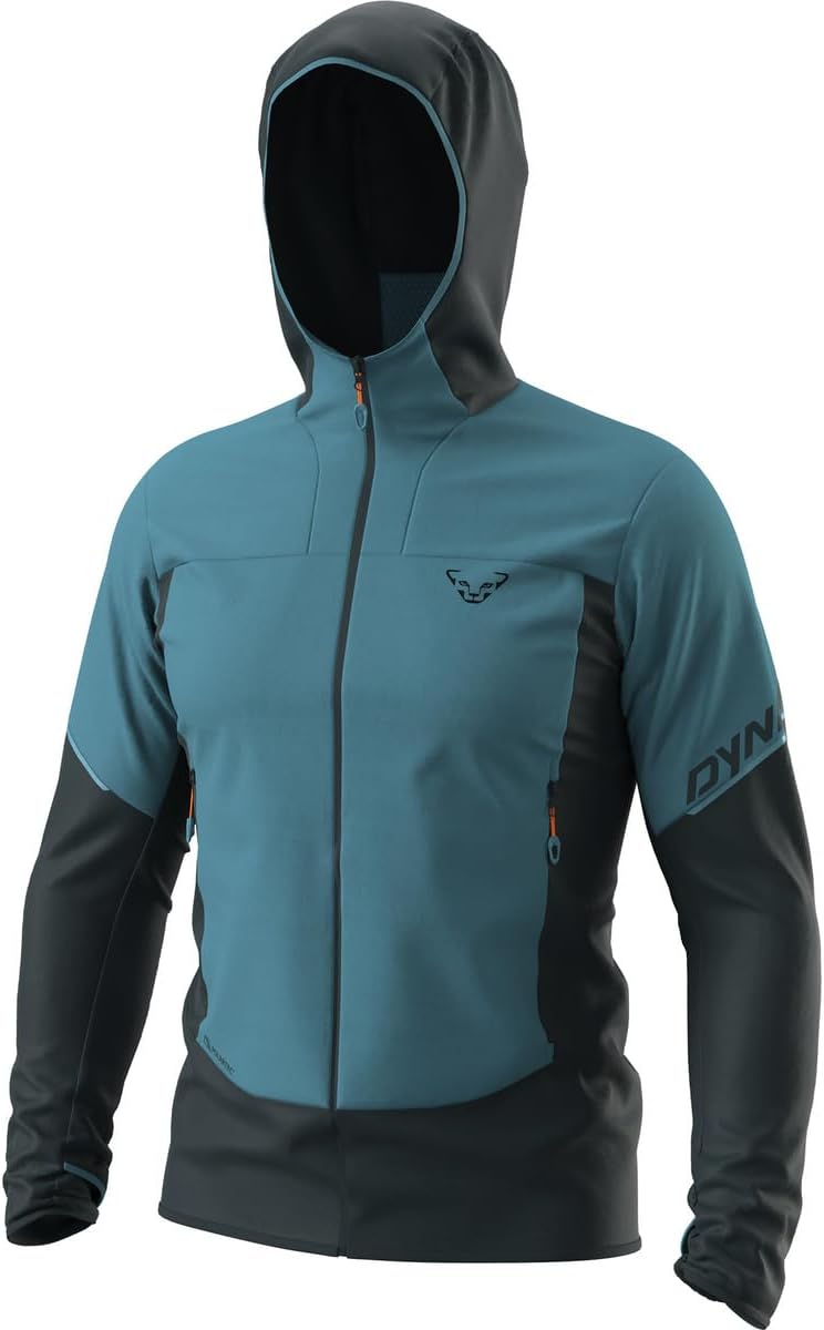 DYNAFIT Herren Traverse Alpha Hooded JKT M Jacke L Blau, L Blau