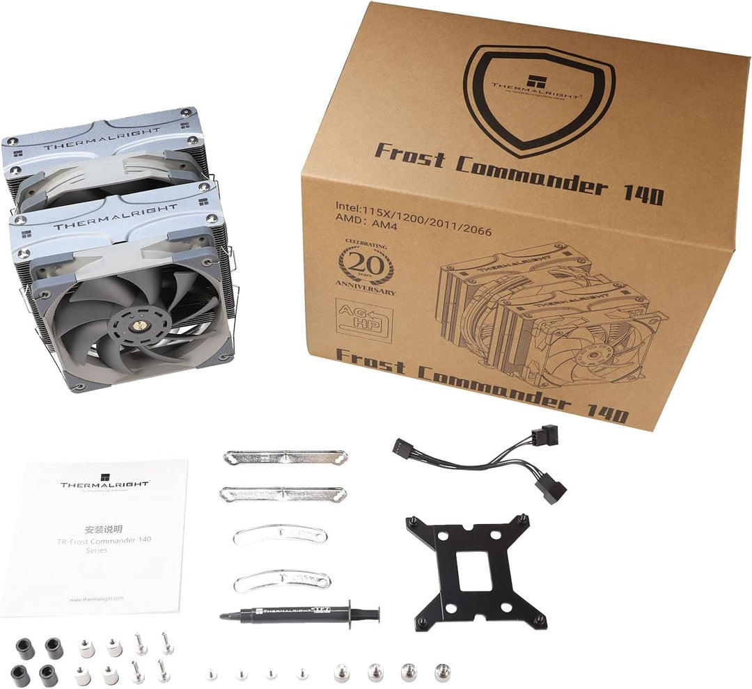 Thermalright Frost Commander 140 (silberfarben/grau) – CPU-Kühler