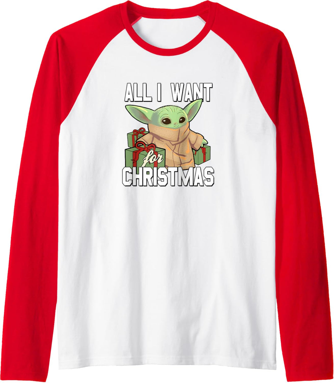 Star Wars Christmas Baby V2 Raglan