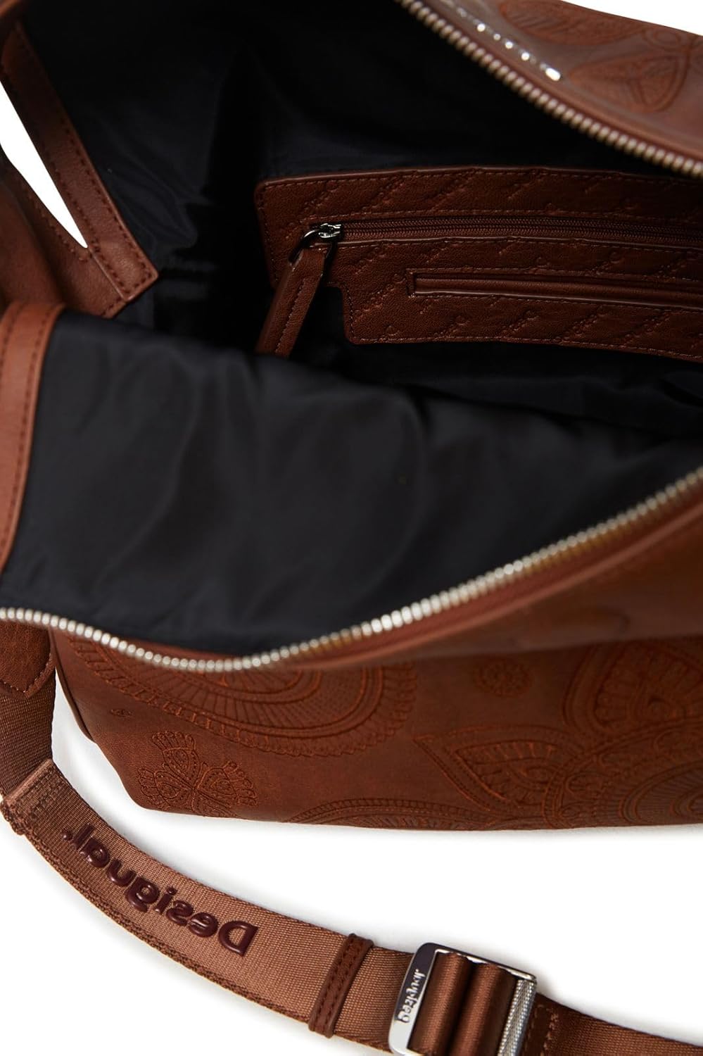 Desigual Damen Bols_Deja Vu Narbonne FLA Hand Bag Brown, Brown