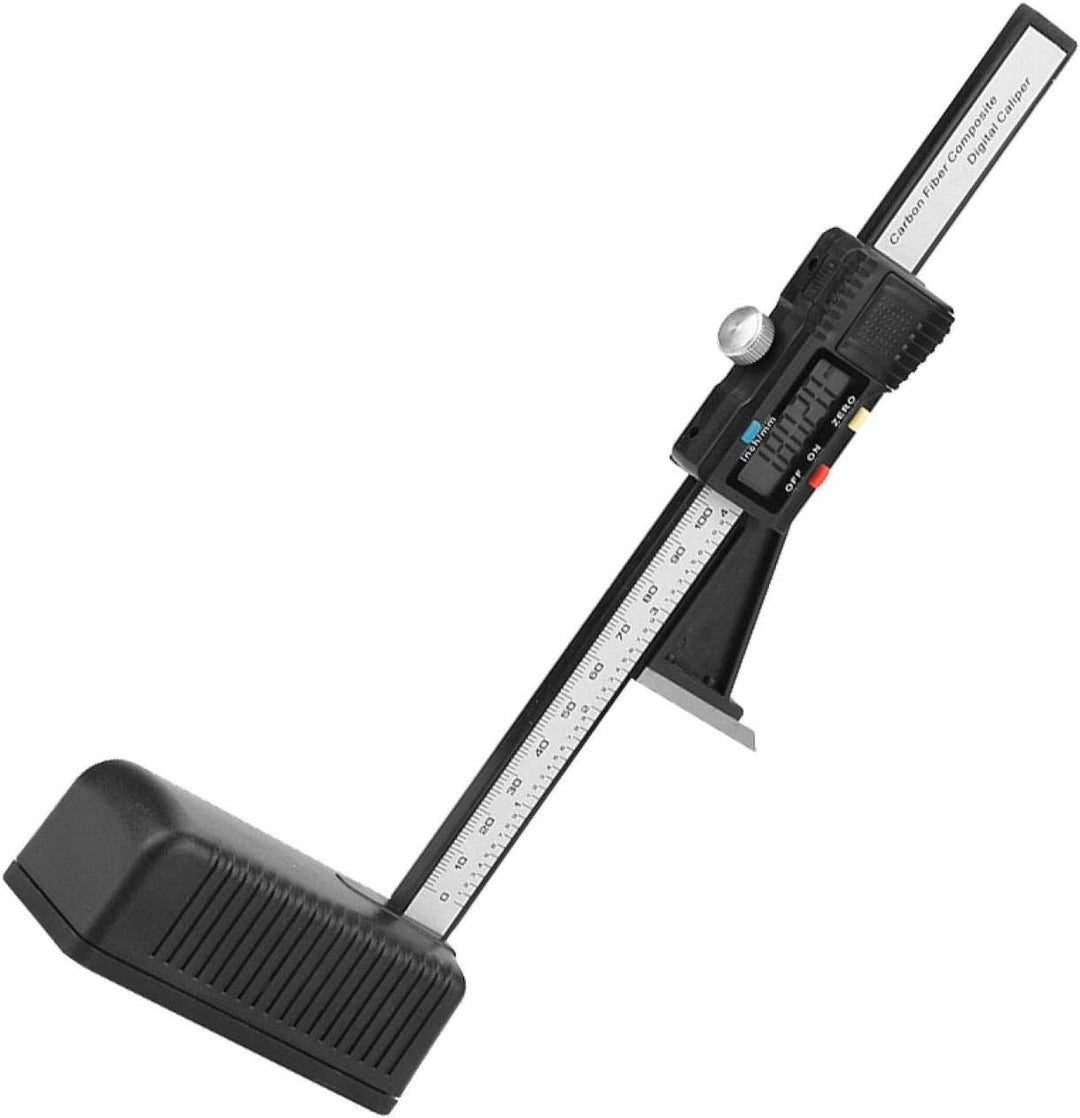 150 mm Tiefenmesser, Digitaler Höhenmesser, Messschieber Nonius Scale Präzisionsmesswerkzeug für Zim