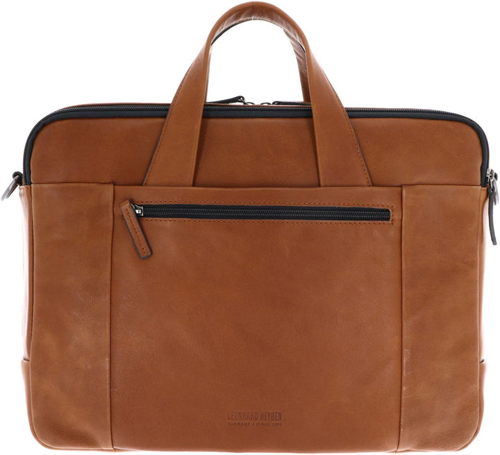 Leonhard Heyden Hamburg - Aktentasche 15" 40 cm Braun, Braun