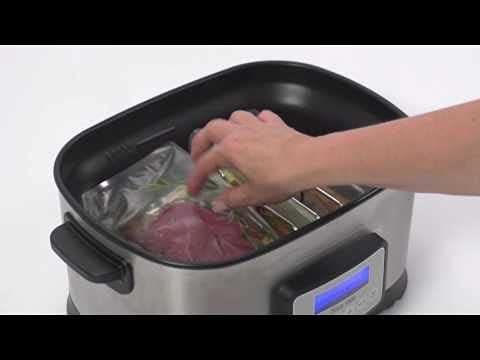 ProfiCook SV-1112 PC-SV 1112 Sous Vide Garer, punktgenaues Garen der Speisen durch elektronische Tem