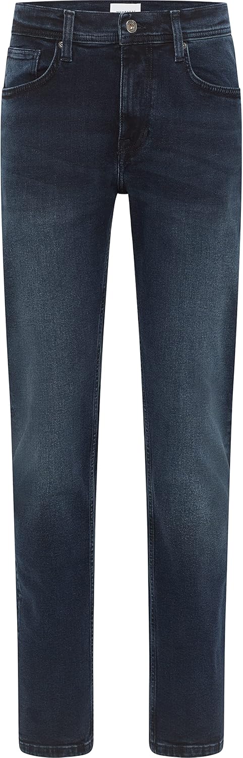 MUSTANG Herren Jeans Hose Style Orlando Slim 28W / 30L Blau, 28W / 30L Blau
