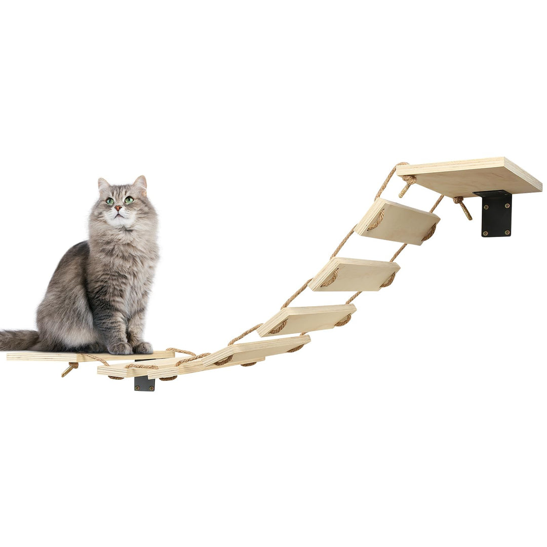 Wandbrücke, grosses Regal und Kletterstufe für Katzen, zum Selbermachen, für die meisten Kätzchen, m