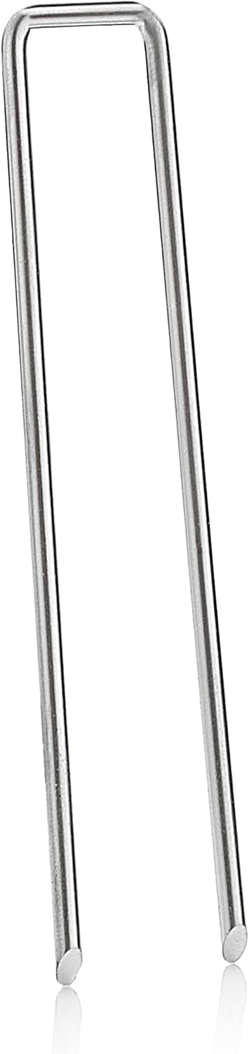 GardenMate 300 Erdanker verzinkt, 100mm lang, 13mm breit, Ø 2,9 mm, Befestigungsanker Bodenanker für