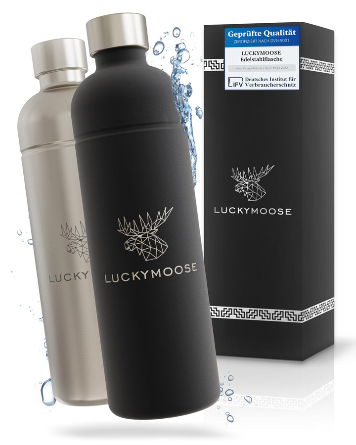 Luckymoose® Flasche für Aarke Carbonator 3, Philips GoZero & Brita SodaOne Wassersprudler, Spülmasch