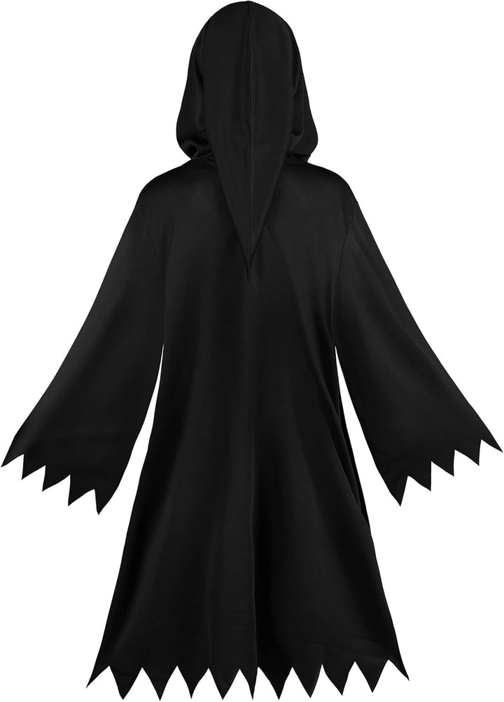 ReliBeauty Skelett Kostüm Kinder Jungen Mädchen Leuchtend Halloween