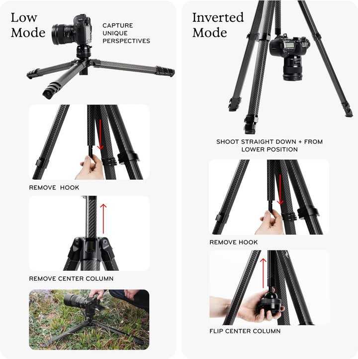PEAK DESIGN Pro Tripod Black - PT-S-BK-1