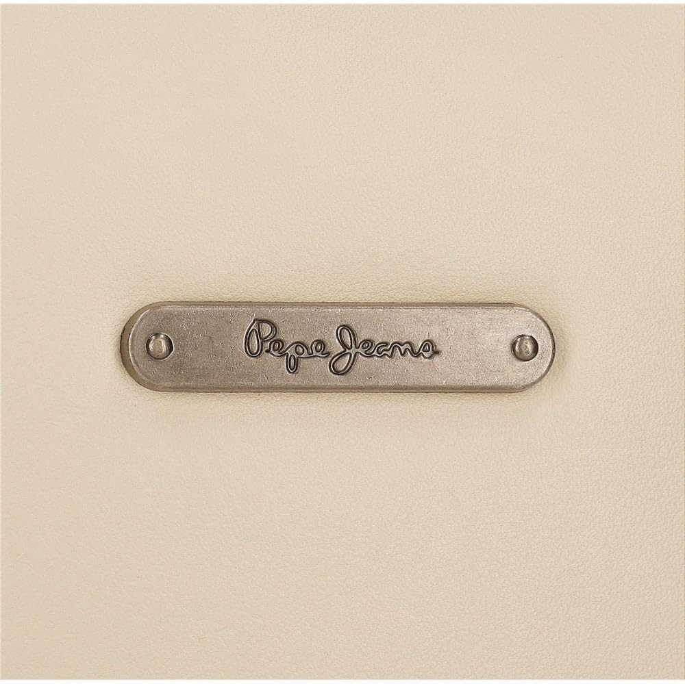 Pepe Jeans Damen Salma Gepäck- Messenger Bag Einheitsgrösse Beige, Einheitsgrösse Beige