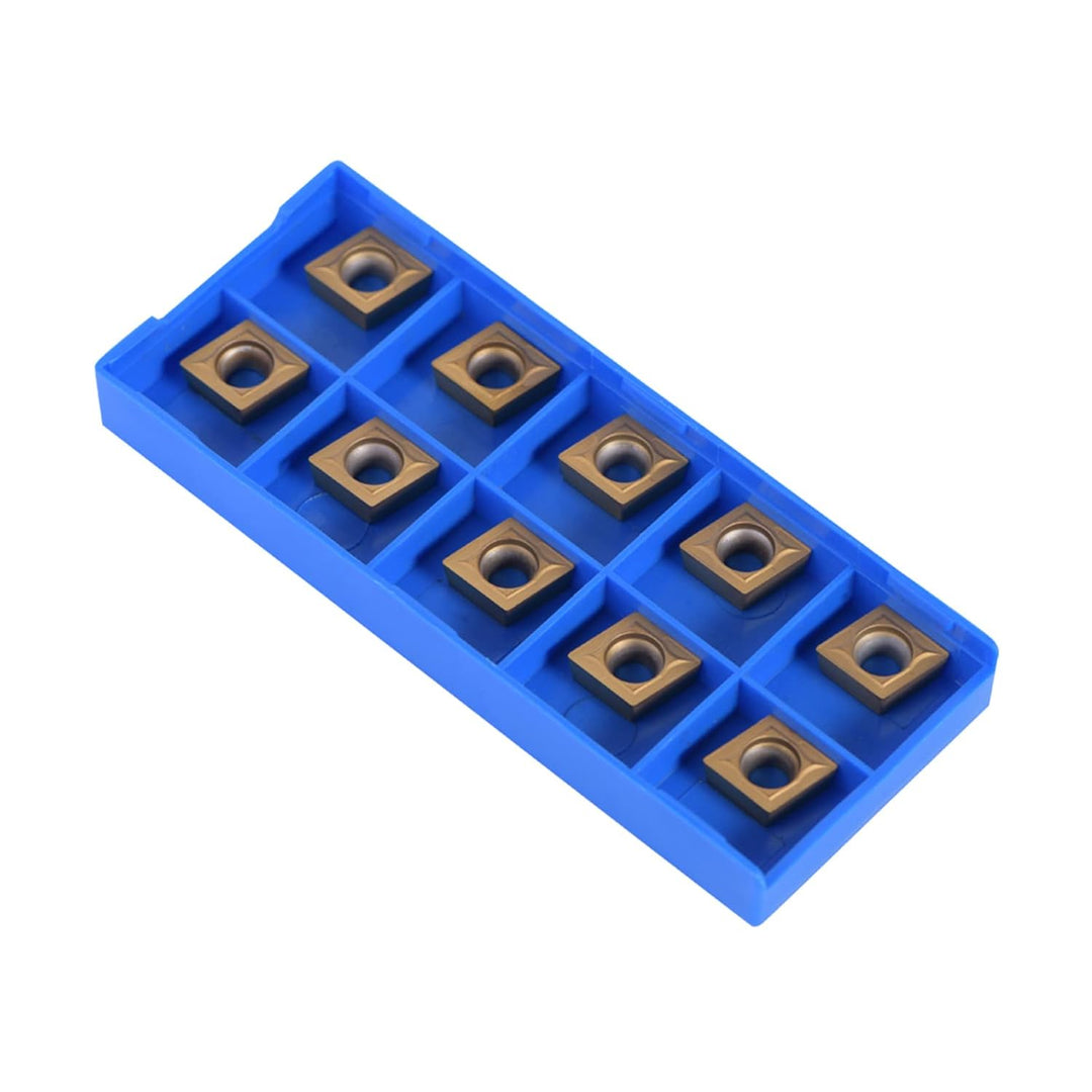 CNC Hartmetall Einsatzschneider, 10pcs Wendeschneid Drehmaschine Fräseinsätze Drehen Werkzeuge mit B